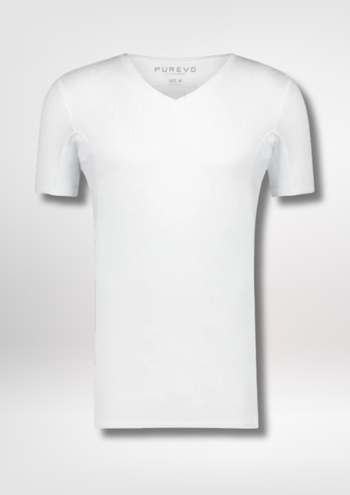 Premium anti-zweet ondershirt - V hals - wit