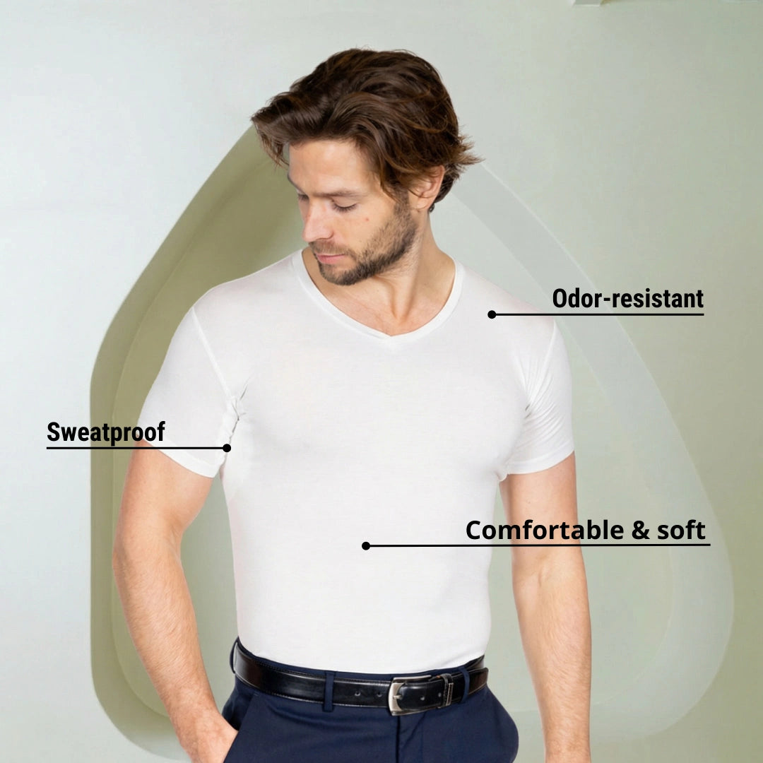 Anti-zweet ondershirt - V hals