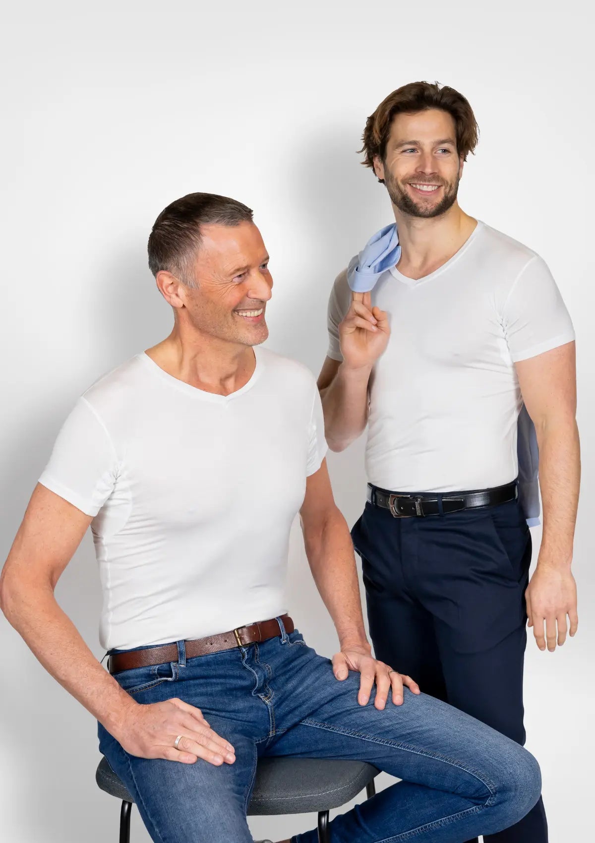 2 - Pack premium anti-sweat undershirt - white