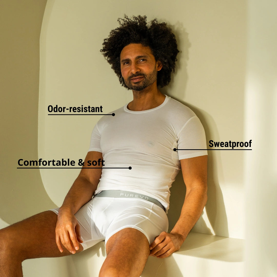 Anti-zweet ondershirt - ronde hals