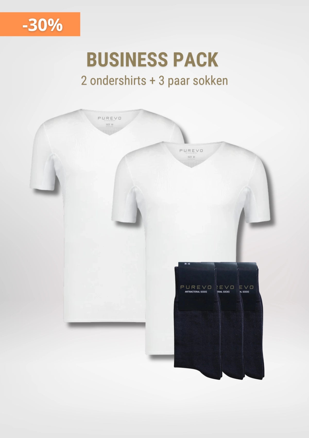 Kombi-Angebot - 2 Unterhemden &amp; 3 Paar Socken