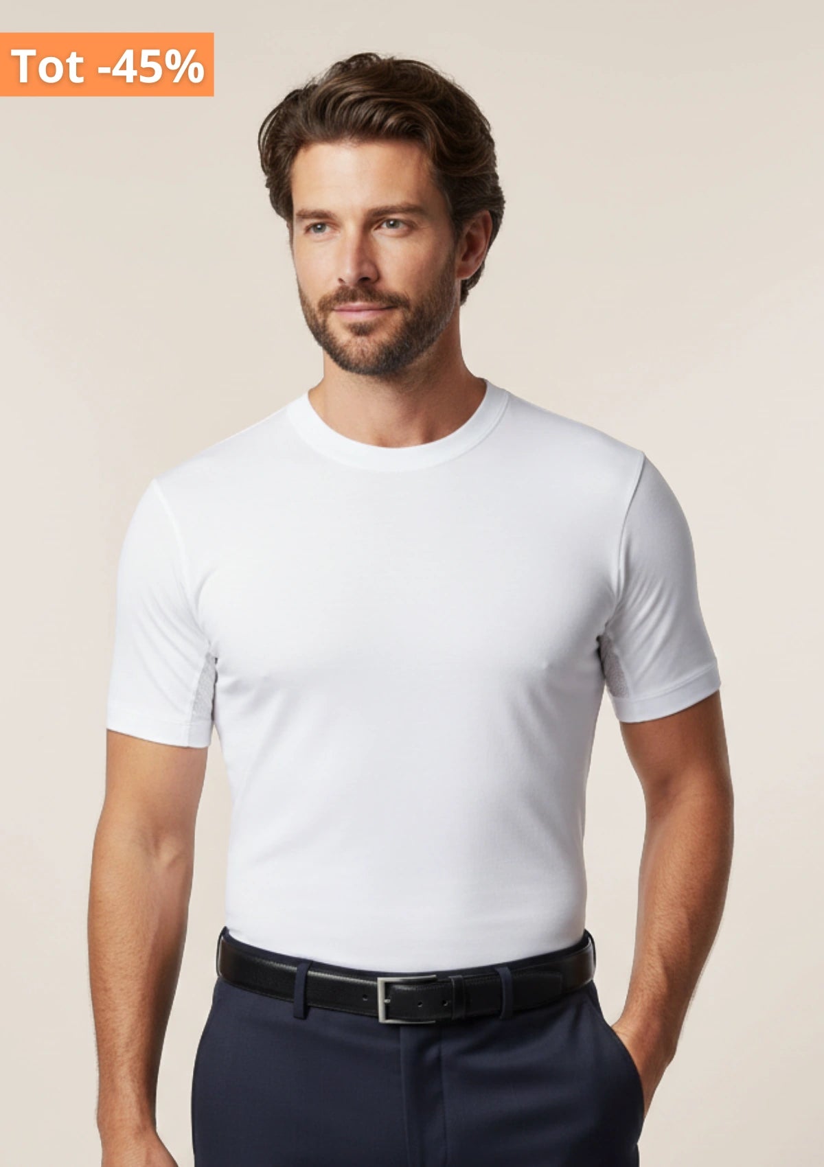 Anti-zweet ondershirt - ronde hals